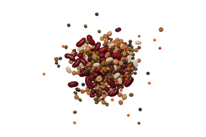 #3078 Variety of beans isolated on a transparent background